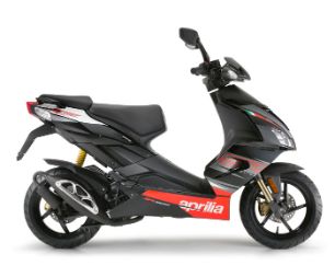 Aprilia SR 50 Factory gallery black Aprilia SR 50 Factory gallery black